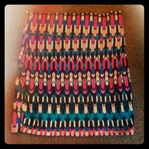 Forever 21 Tribal Skirt