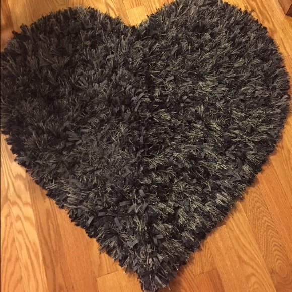 Gray modern hearth rug