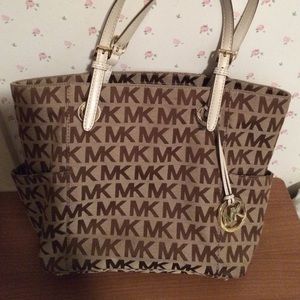 Used Michael kors tote bag