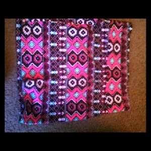 Foreever 21 Tribal Print Skirt
