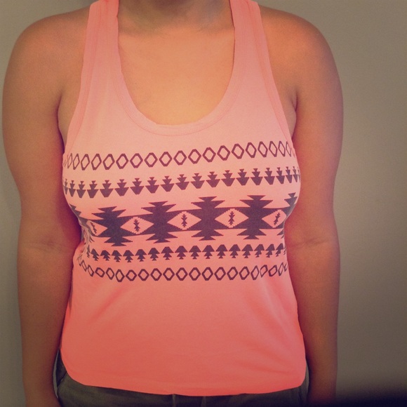 Tribal print top