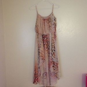 Boston Proper Cheetah Print Dress