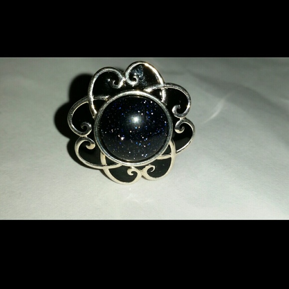 Kameleon jewel drop ring