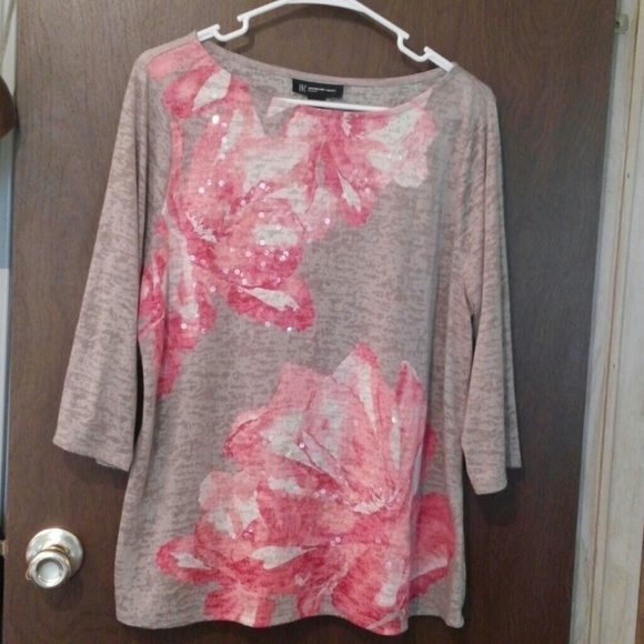 INC Summer top 3/4 sleeves