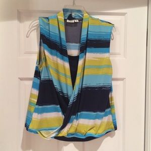 Cato's, women's sleeveless, dressy shirt