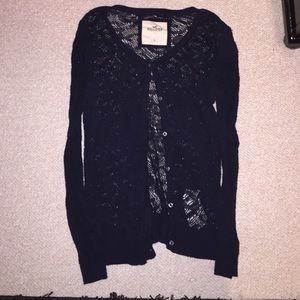 Hollister lace cardigan