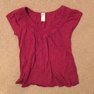 Anthropolgie Raspberry Colored tank