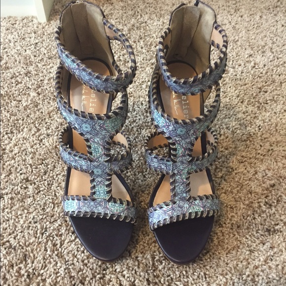 NWT Nicole Miller Atelier Platform sandals