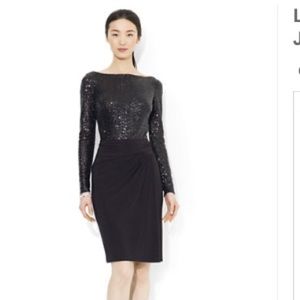Ralph Lauren sequin top dress
