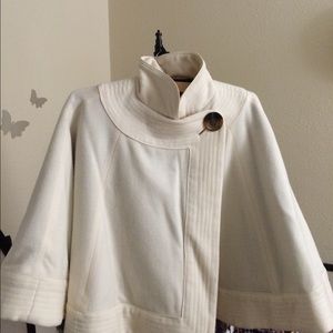 Moussy (Japanese Brand) white short cape