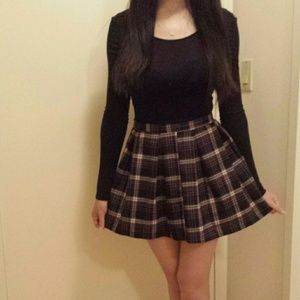 Plaid skirt