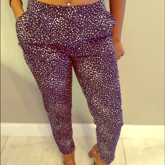 Forever 21 Polka Dot Trouser