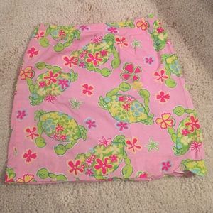 Lilly Pulitzer crab skirt