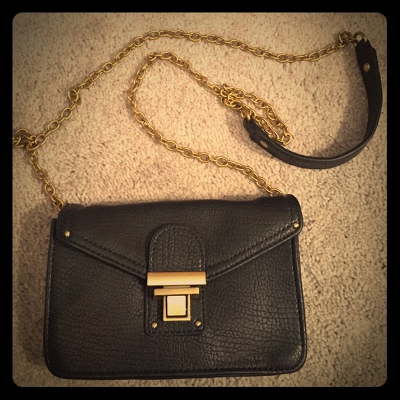 New Navy Blue Merona Small Crossbody Handbag Purse