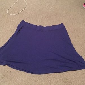 Purple skater skirt