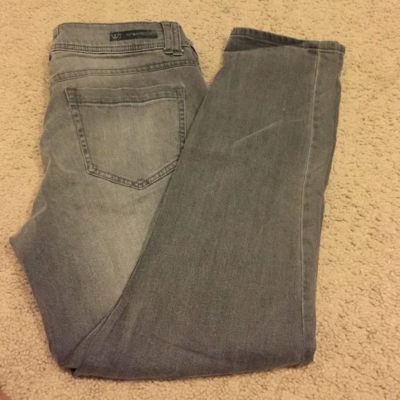 Faded grey  jeans