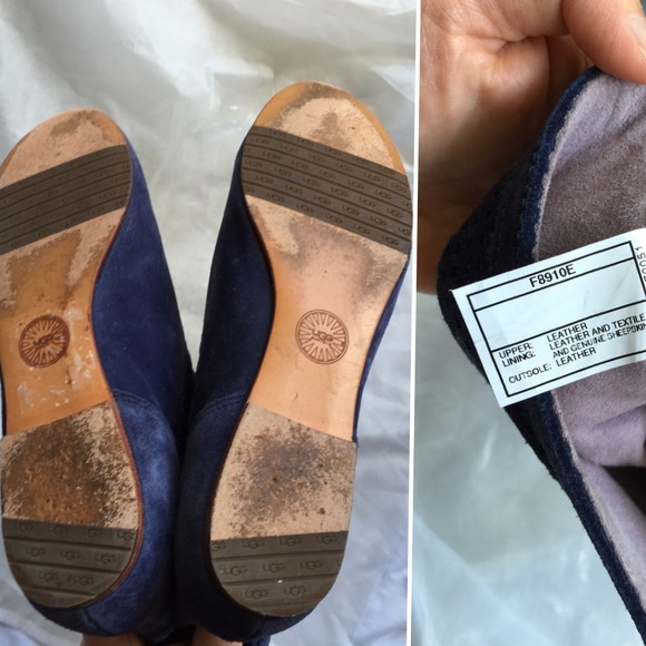 UGG purple leather boot - Picture 3 of 4