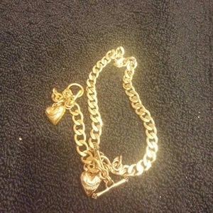 Authentic juicy couture necklace and bracelet