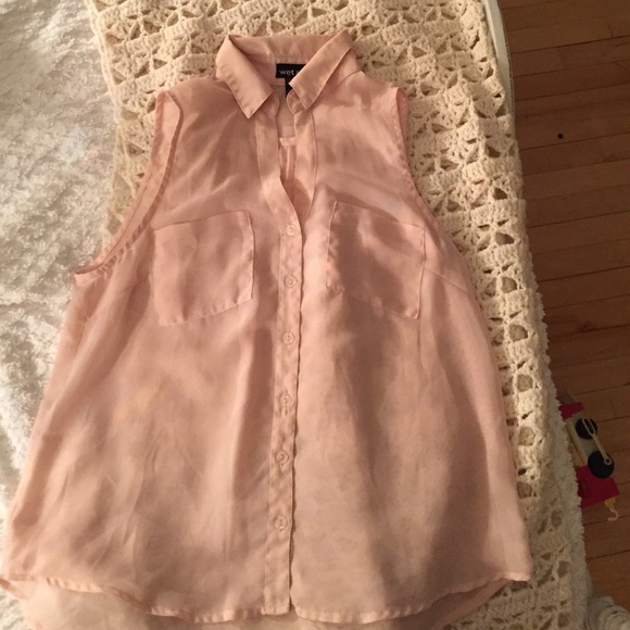 Nude/pink tank top