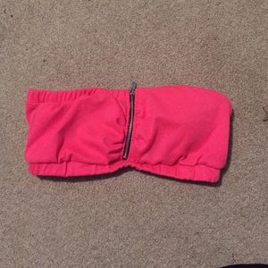 Pink bandeau