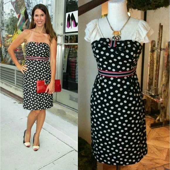 Sale! Maeve Polka Peppered Dress
