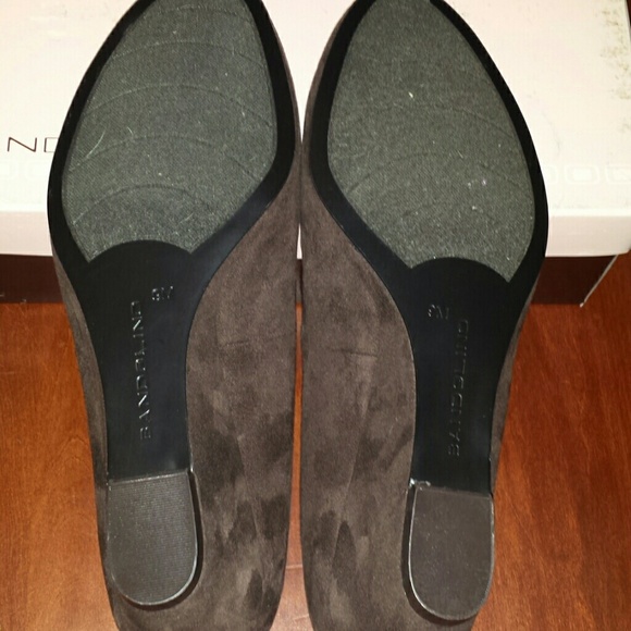 Dark brown suede heels - Picture 4 of 4