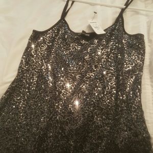 Small sequin Express tank