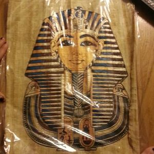 Papyrus paper King tut