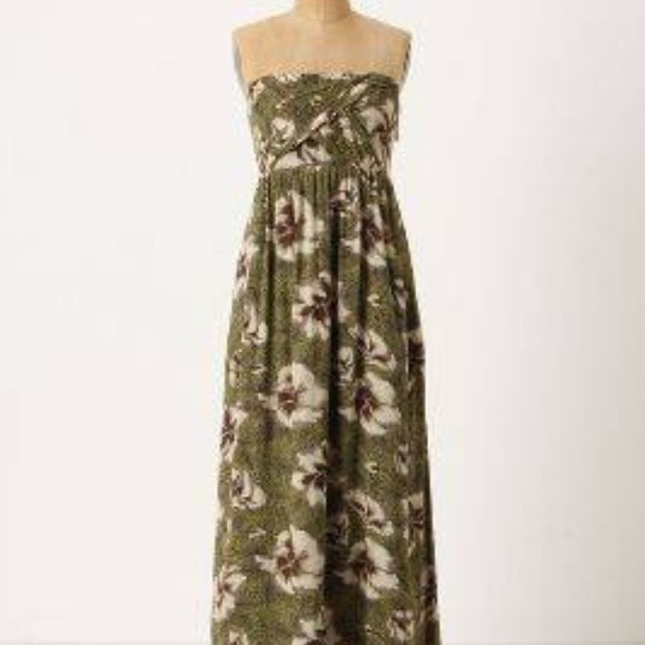 Anthropologie maxi dress