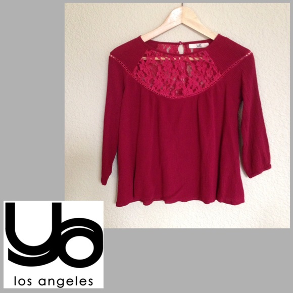 ⛔️SOLD⛔️ Ya Los Angeles Crinkle Top