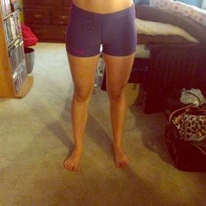 Nike training spandex shorts.