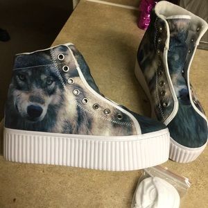 Jc play platform sneakers