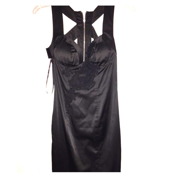 Perfect little black dress with sexy back XS - Picture 1 of 4