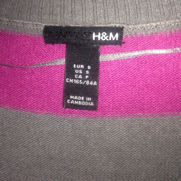 H&M V-neck striped sweater - Picture 2 of 2