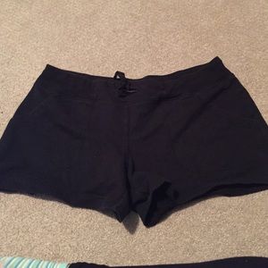 Black shorts