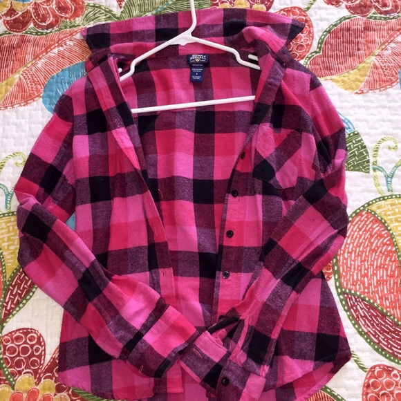 Bright Pink Flannel