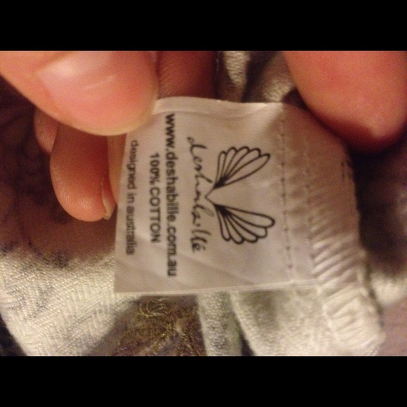 Leslieville cotton pajama pant w/ silk drawstring - Picture 3 of 4