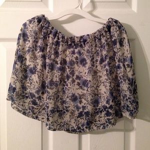 RARE Brandy Melville Floral Skirt