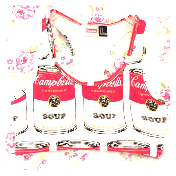 Campbell's soup sports bra