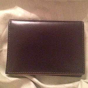 Men's Coach card/Id holder