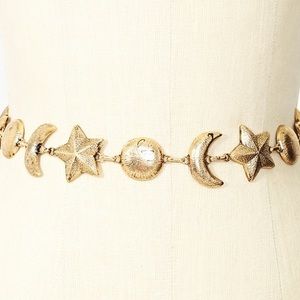 Nastygal moon, sun and stars belt