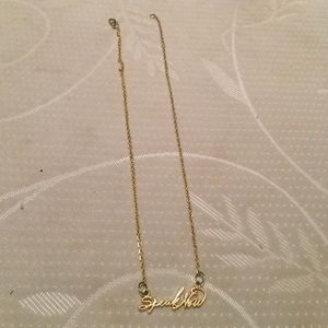 Taylor Swift "Speak Now" necklace