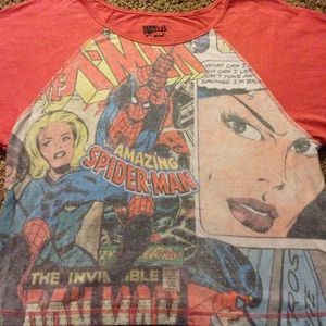 Marvel short sleeve shirt