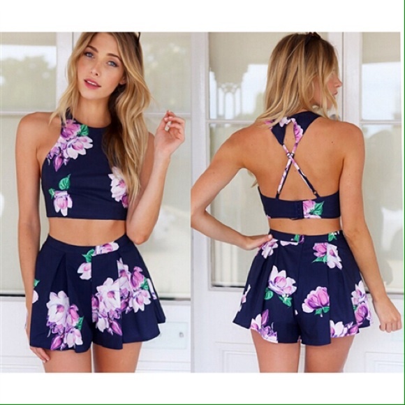 Sabo Skirt Dresses & Skirts - Gorgeous two piece playsuit