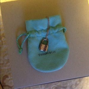 Authentic Tiffany and Co locket necklace