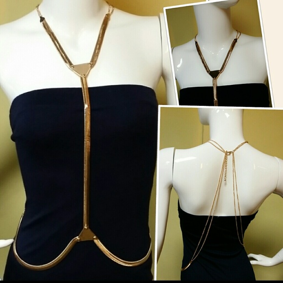 Stylish fashion trendy body chain