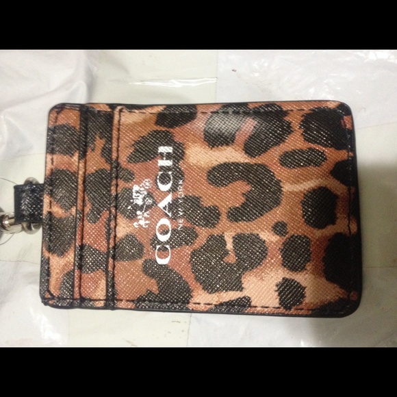Coach Leopard Lanyard Price is Firm