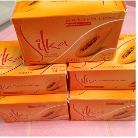 Bundle Silka Whitening ( HERBAL SOAP ) 5 Bar"