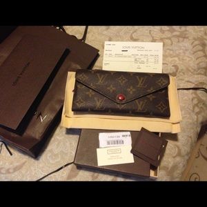 Authentic Louis Vuitton Josephine Monogram Wallet