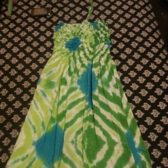 tie dye dress